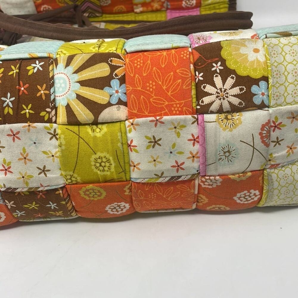 Vintage 70's Handmade Granny Patchwork Extra Larg… - image 7